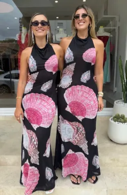 Sneaky Link- Ariel Maxi Dress- Black Shell- size small for rent on The Volte - image 2