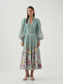Aje- Fleur Shirtdress- Floral- Size 12 for rent on The Volte - image 1