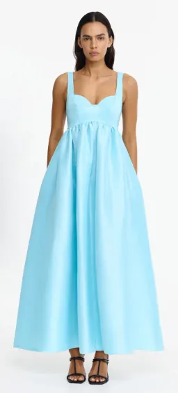 Acler- Redin Maxi Dress- Deep Sky Blue- Size 14 for rent on The Volte - image 4