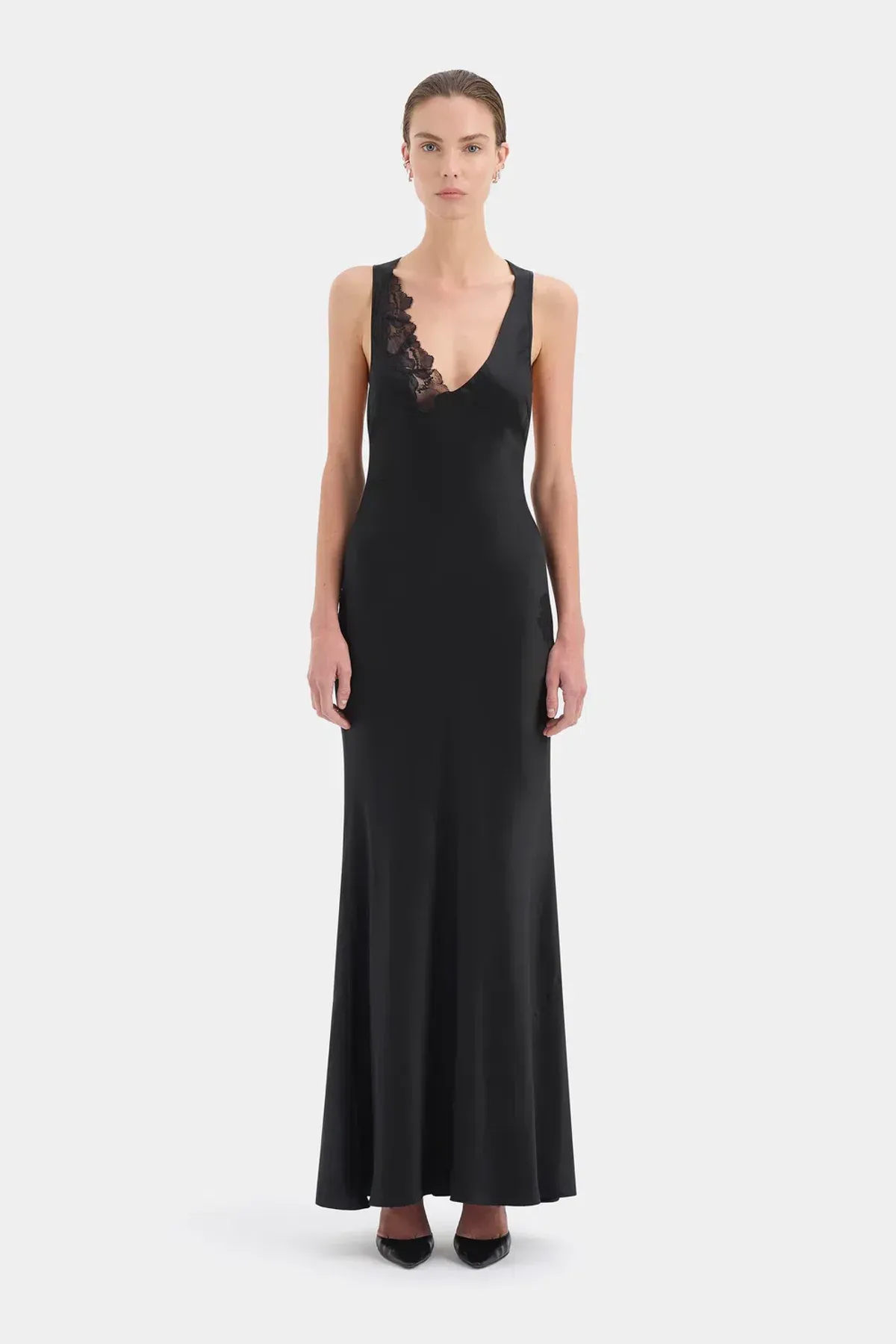 Sir the Label Montparnasse Gown Black Size 3 - Image 1