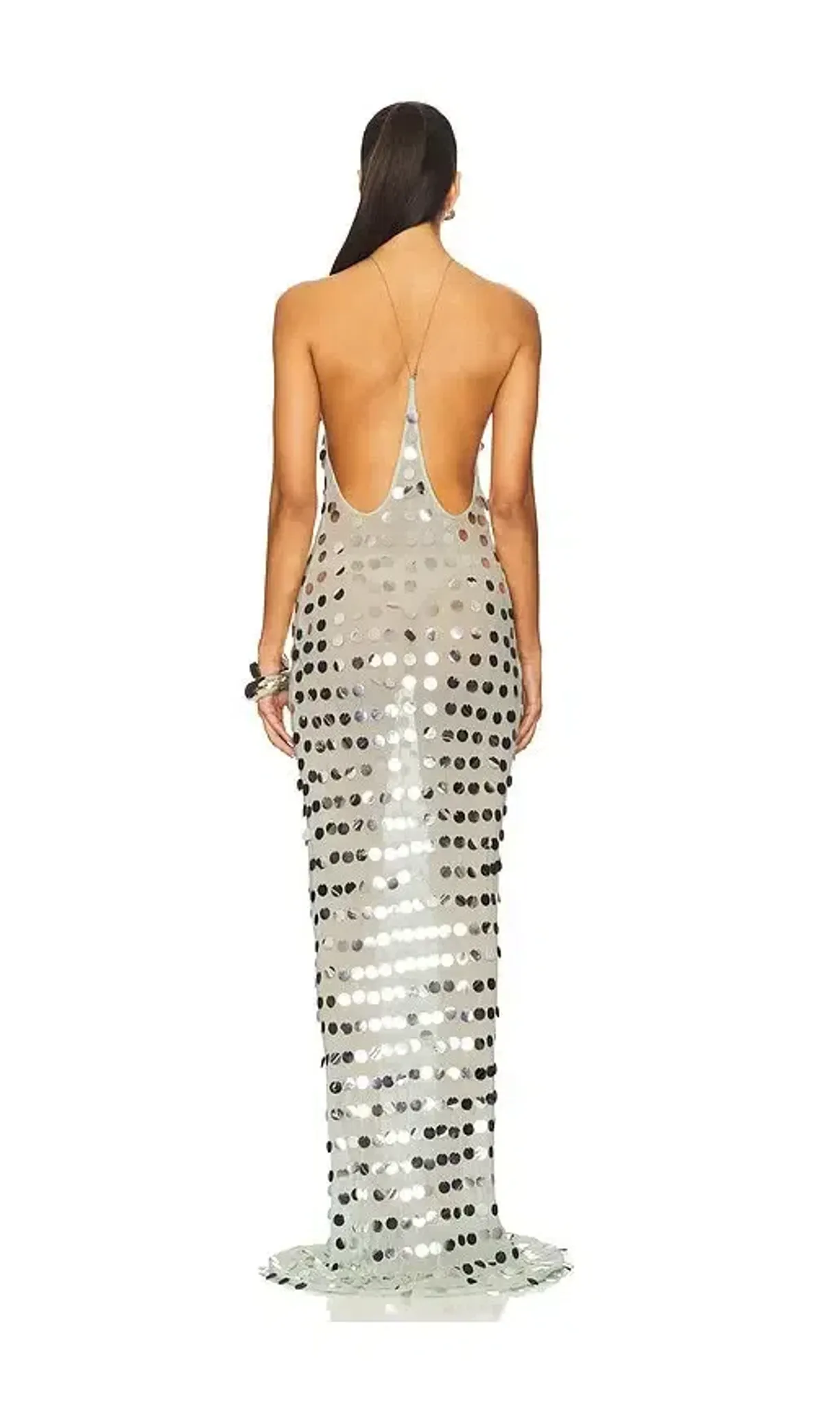 Misha Mirror Bead Dress - Image 4