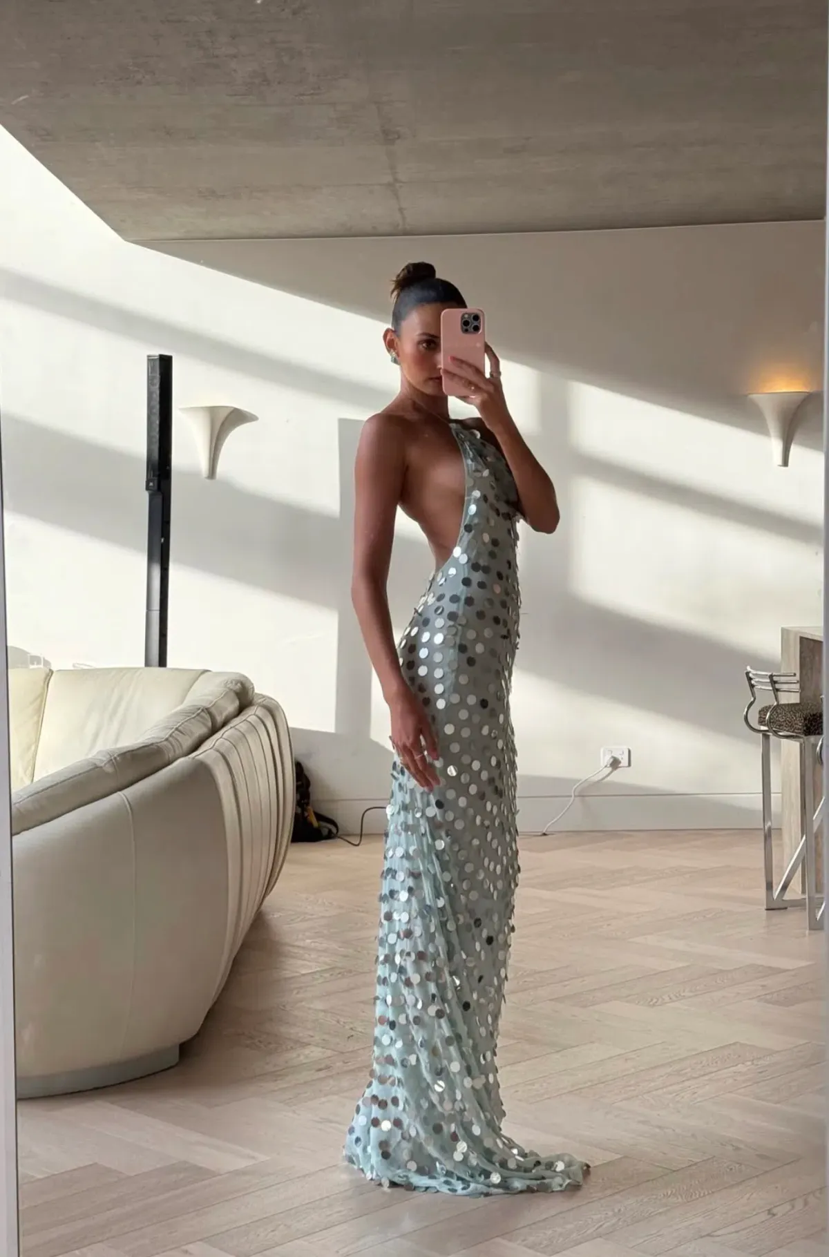 Misha Mirror Bead Dress - Image 2