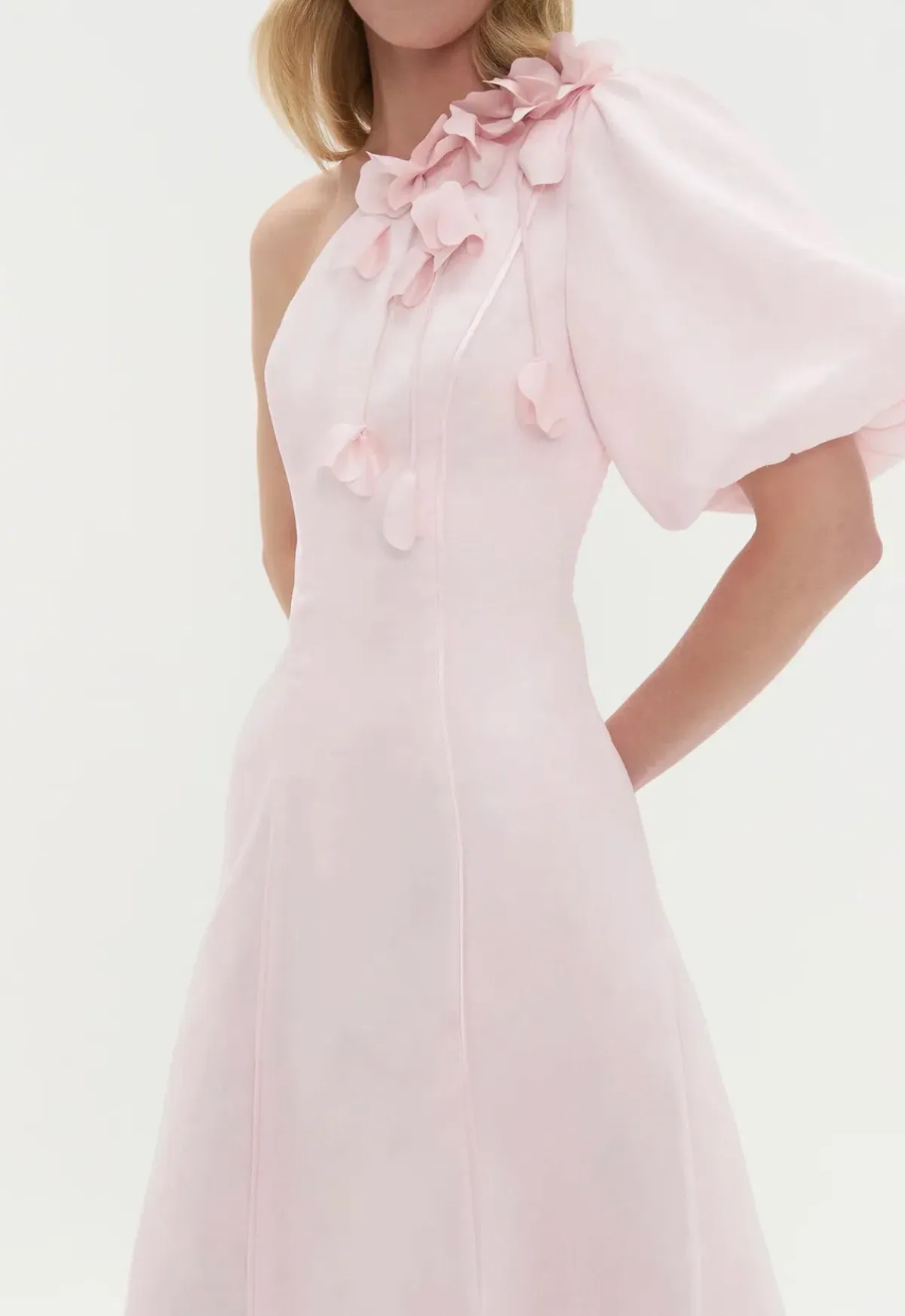 Aje Camille Midi in Pastel Pink Size 10 - Image 1