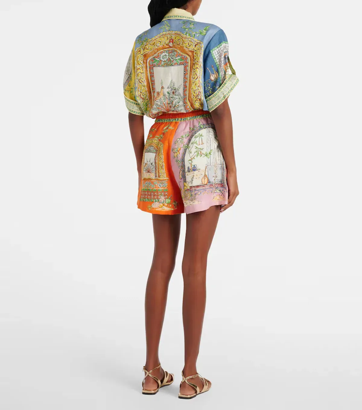 ALEMAIS Monte Shirt and Shorts Set Size 8 & 10 AU - Image 5