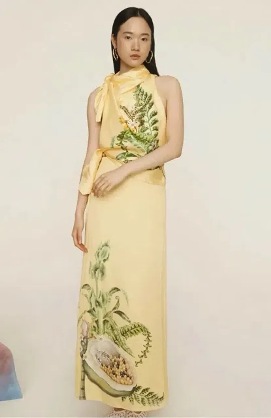 ALEMAIS Sol Silk Top and Skirt Set Size 8 & 10 AU for rent on The Volte - main image