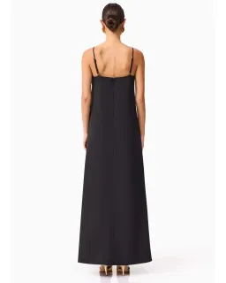 Elliatt Buttercup Embroidered Maxi Dress Black Size M for rent on The Volte - image 2