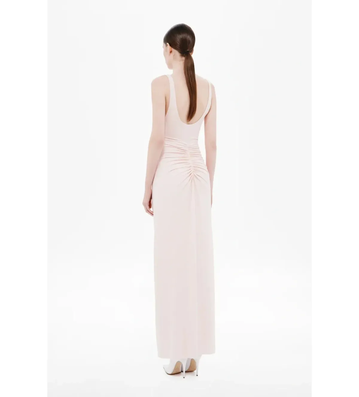 Misha The Gisele Jersey Dress in Dusty Pink Size S/AU8 - Image 3