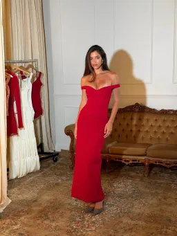 Arcina Ori Ellery Dress in Red Size S/ AU 8 for rent on The Volte - image 5
