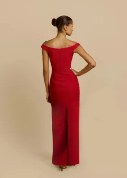 Arcina Ori Ellery Dress in Red Size S/ AU 8 for rent on The Volte - image 3