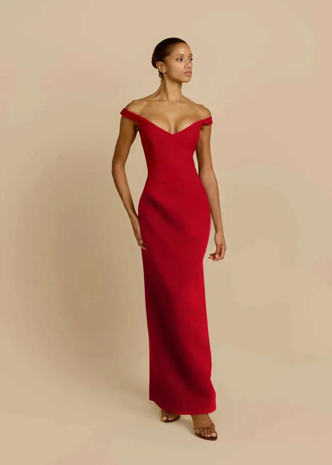 Arcina Ori Ellery Dress in Red Size M/ AU 10 for rent on The Volte - main image