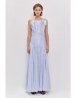 Aje Studio Aquiline Gown Blue Size 10 for rent on The Volte - image 1