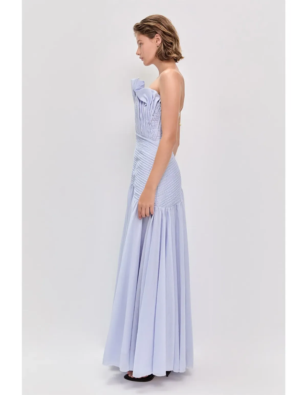 Aje Studio Aquiline Gown Blue Size 10 - Image 4
