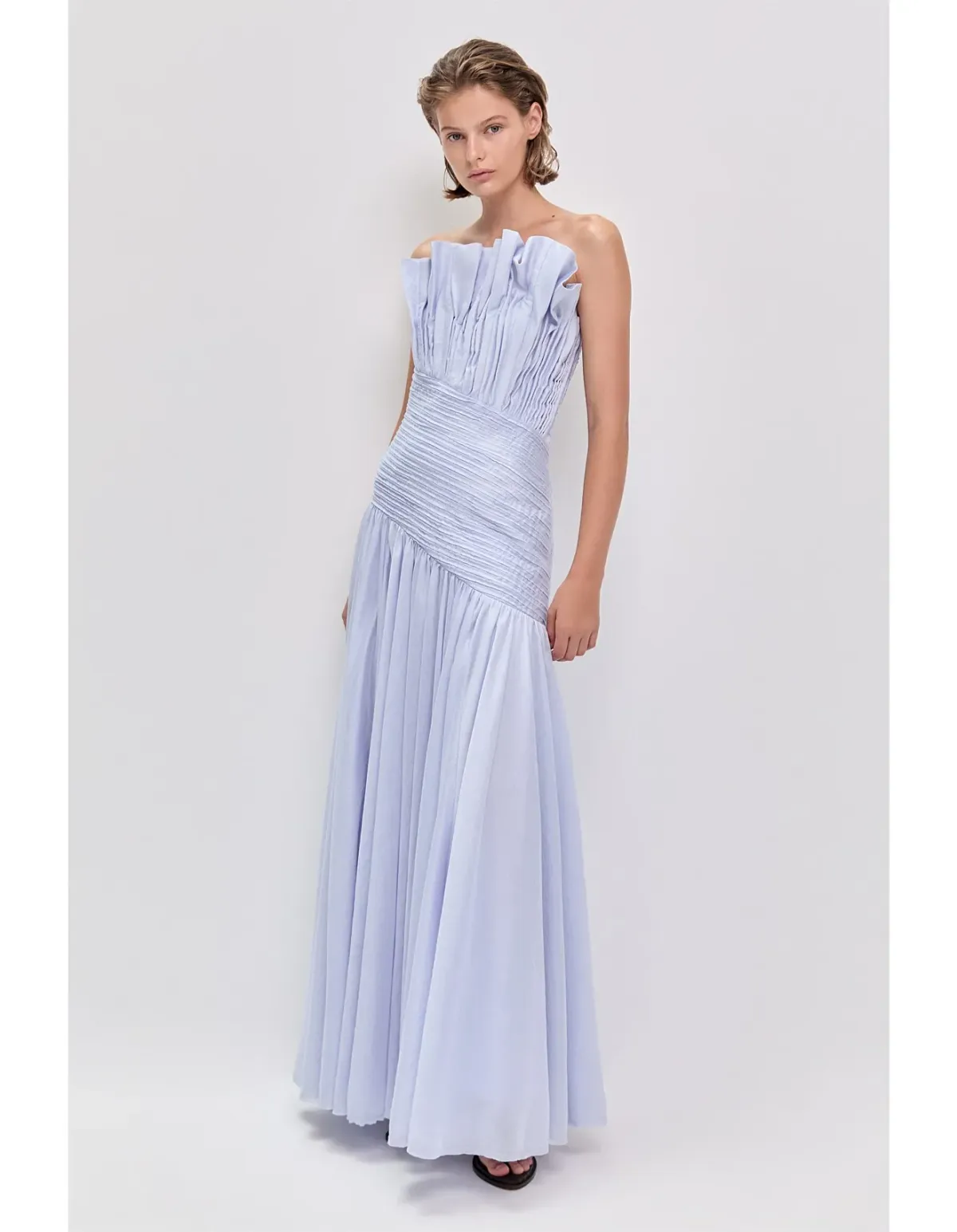 Aje Studio Aquiline Gown Blue Size 10 - Image 3