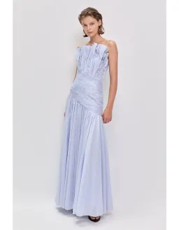 Aje Studio Aquiline Gown Blue Size 10 for rent on The Volte - image 3