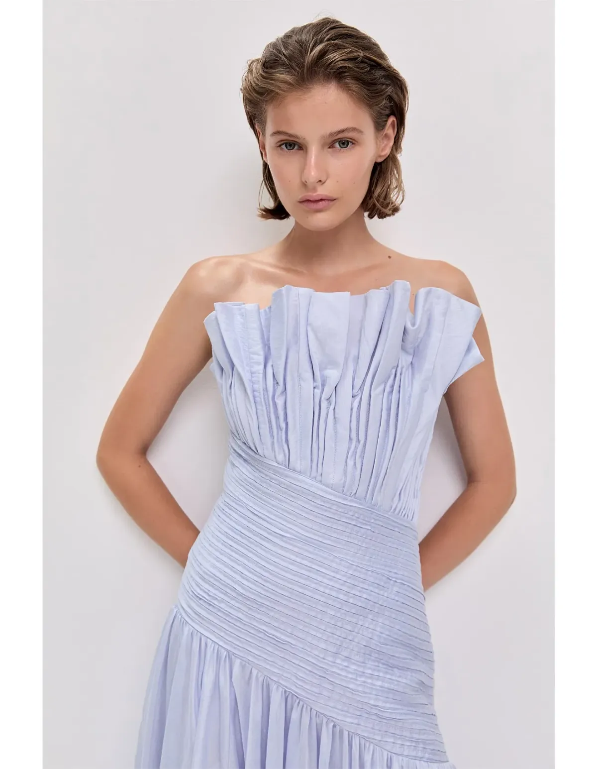 Aje Studio Aquiline Gown Blue Size 10 - Image 2