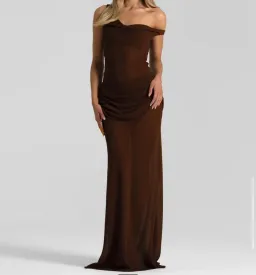 Natalie Rolt Cadence Gown Espresso Size 0 for rent on The Volte - image 4