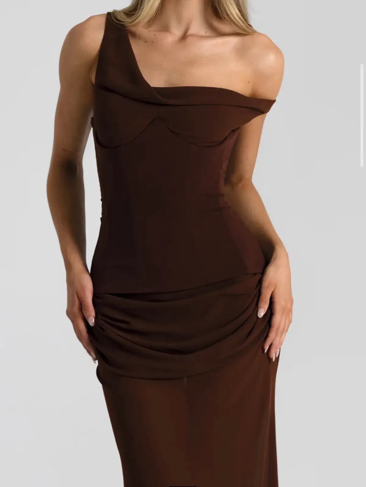 Natalie Rolt Cadence Gown Espresso Size 0 - Image 2