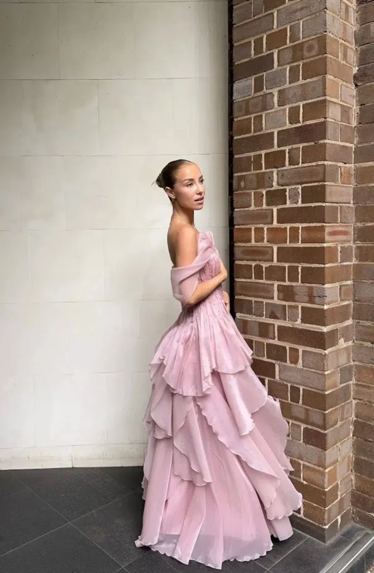NISHA GOWN | FAWN PINK - SIZE 6 - Image 2