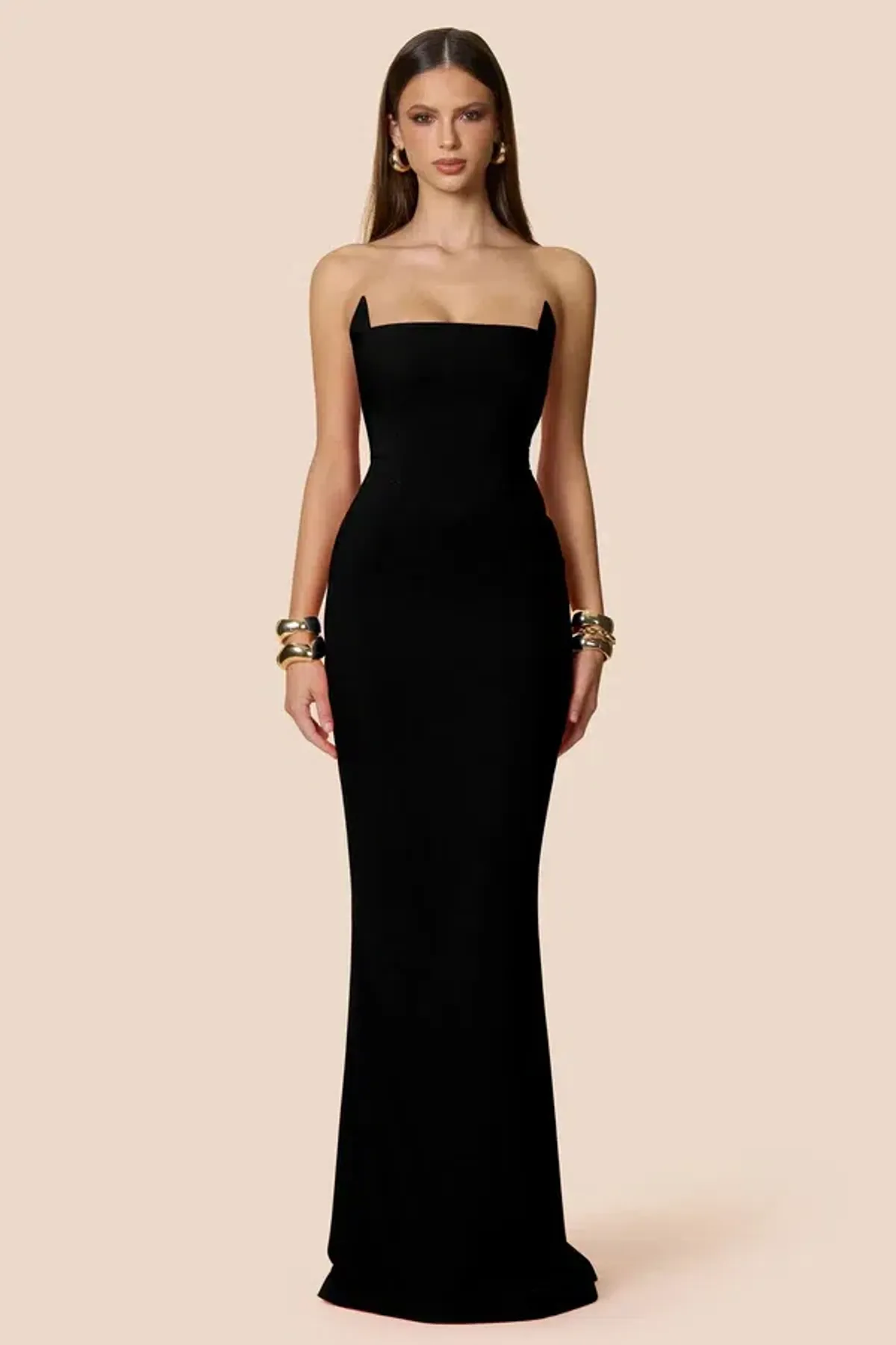 Nookie Aaliyah Strapless Gown - Image 1