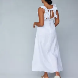 Amelius The Label Bohdi Linen Dress for rent on The Volte - image 2