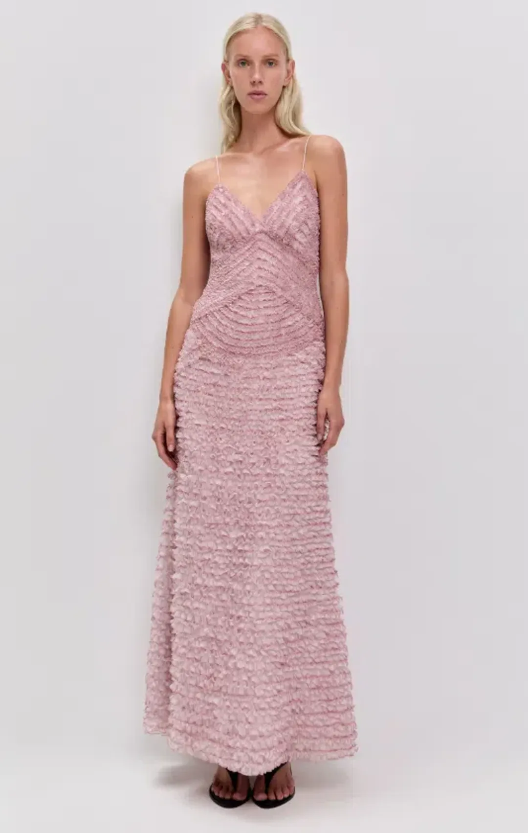 AJE Amaris Gown Rosewater Size 8 for rent on The Volte - main image