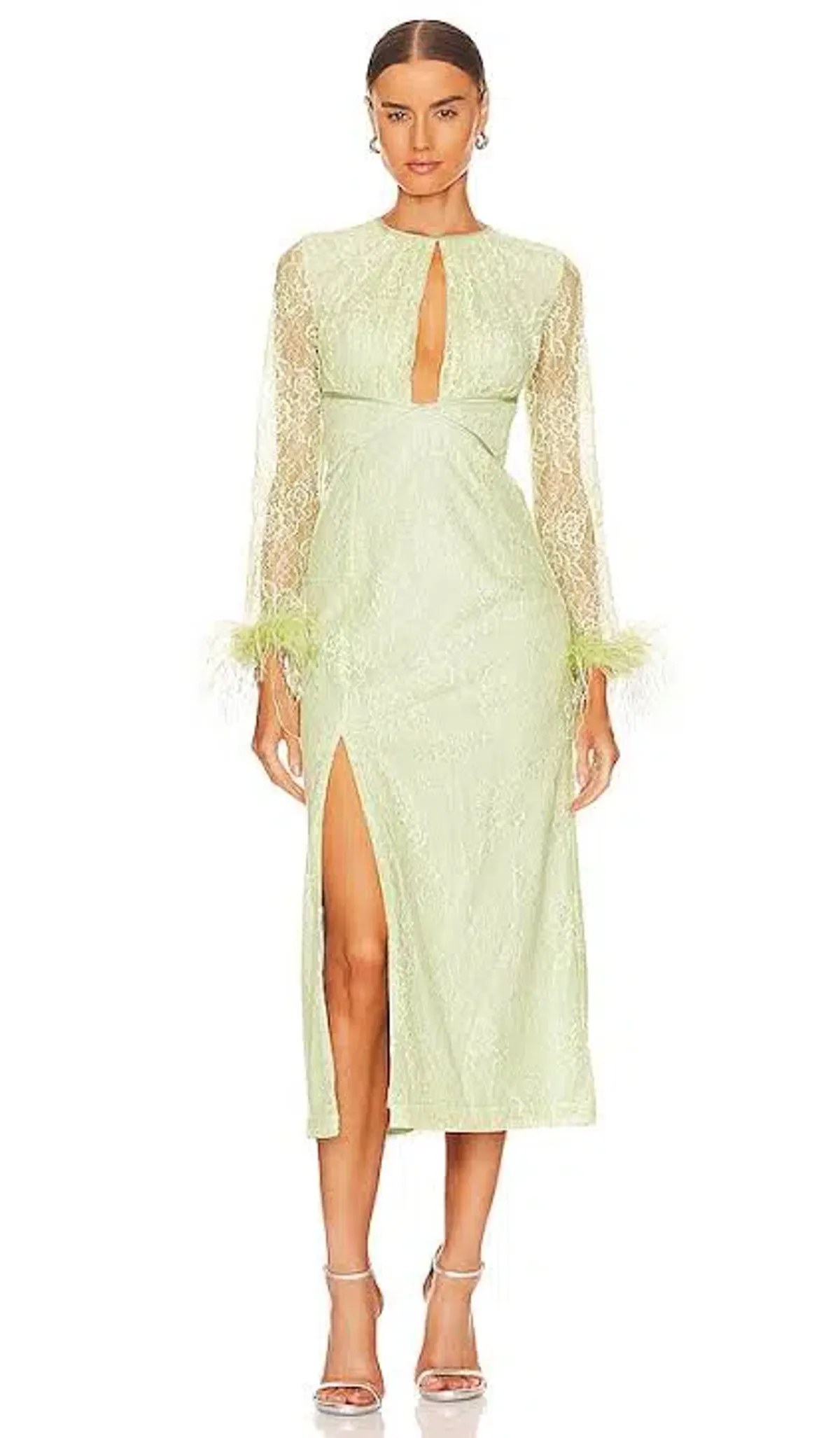 Alice McCall Vivienne Midi Dress Green Size 6 - Image 1