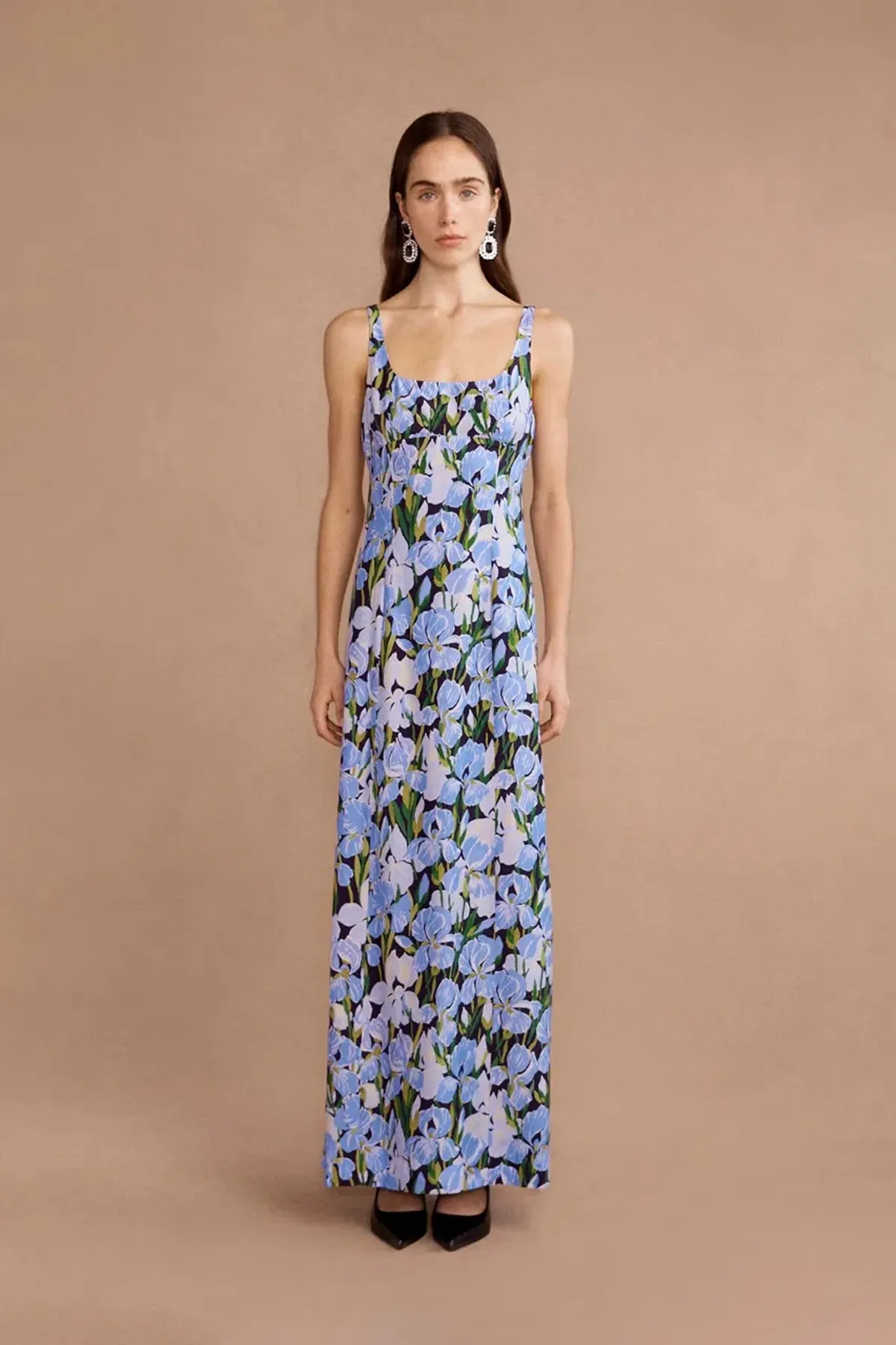 Lovaan Sasha Dress Midnight Bloom Size 8 - Image 1