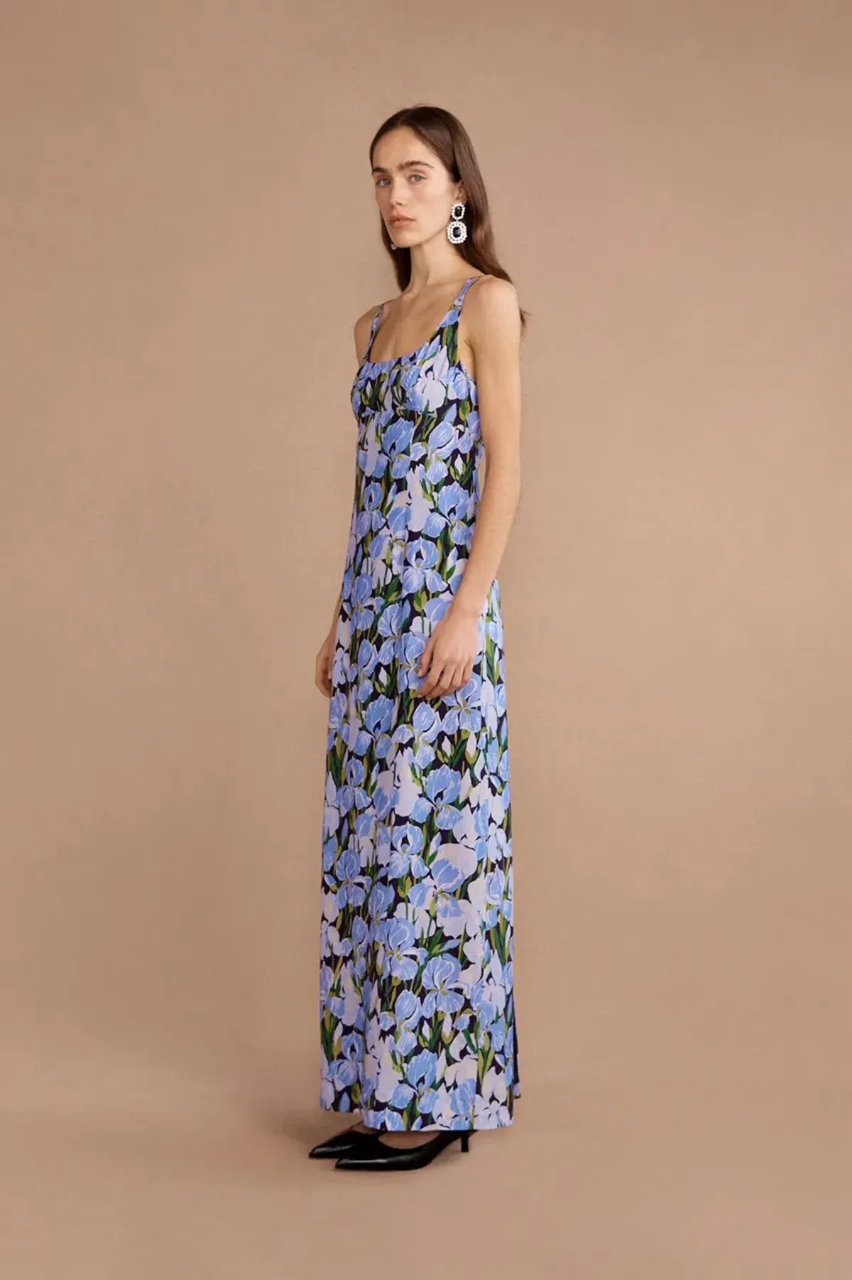 Lovaan Sasha Dress Midnight Bloom Size 10 - Image 3