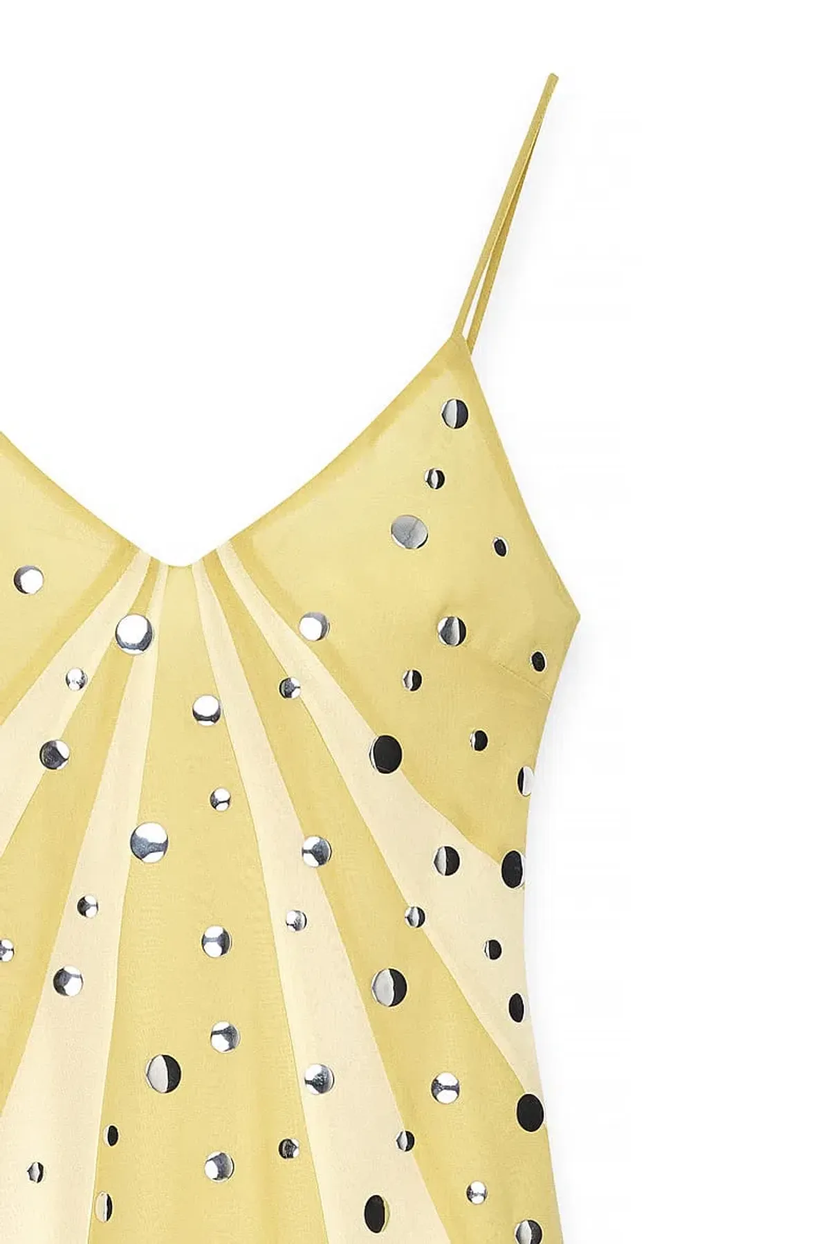 NAKD sequin dress yellow size S - Image 6