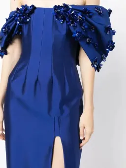 Rachel Gilbert Vito Maxi Gown Blue Size 5 / AU16 for rent on The Volte - image 3
