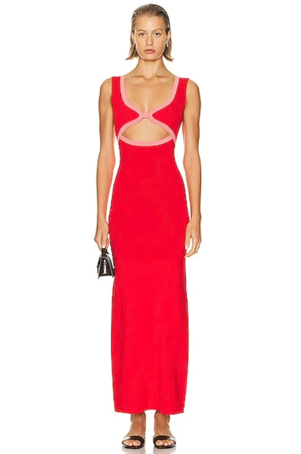 SIR The Label Lupita Shaped Midi Dress - size 0 (XS) - Image 1