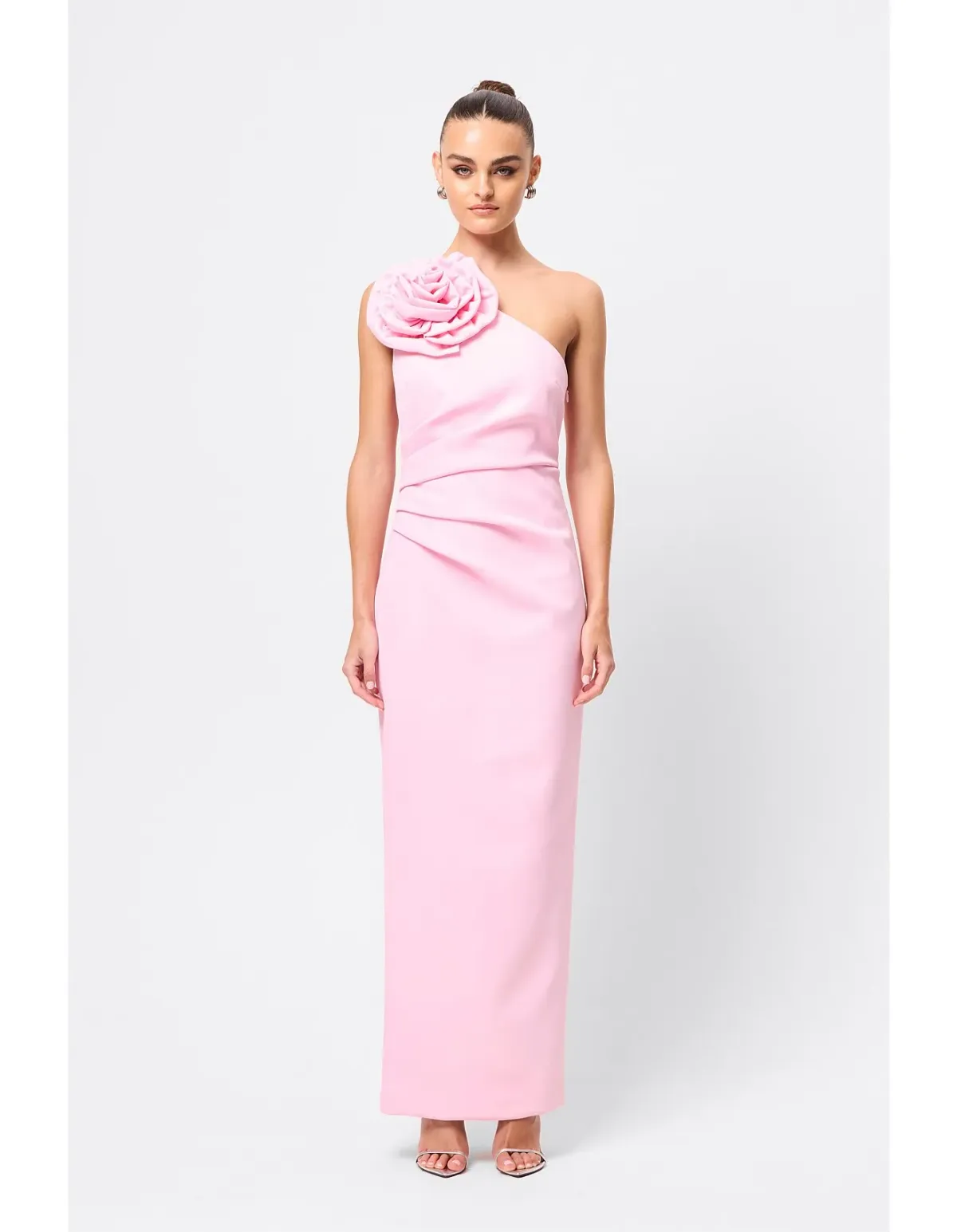 Mossman Dreamstate Maxi Dress Pink Size 12 for rent on The Volte - main image
