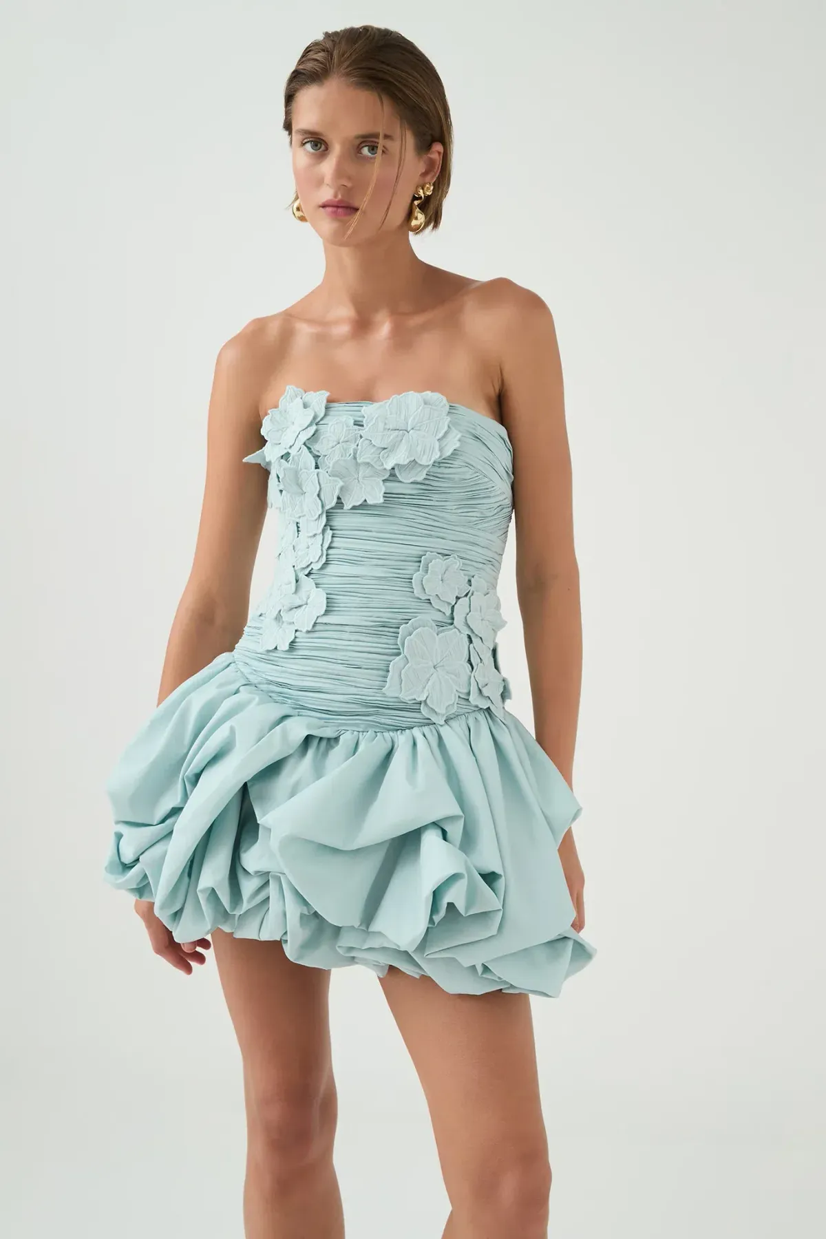 Aje Spledour mini silver blue size 8 - Image 1