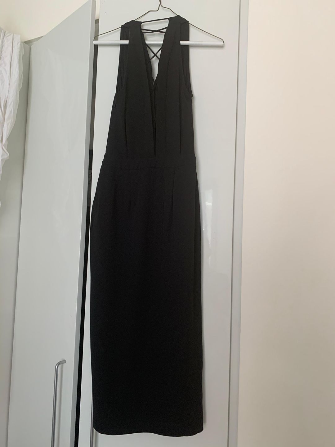Dion Lee Line II Soft Lace Dress, Black for rent on The Volte - main image