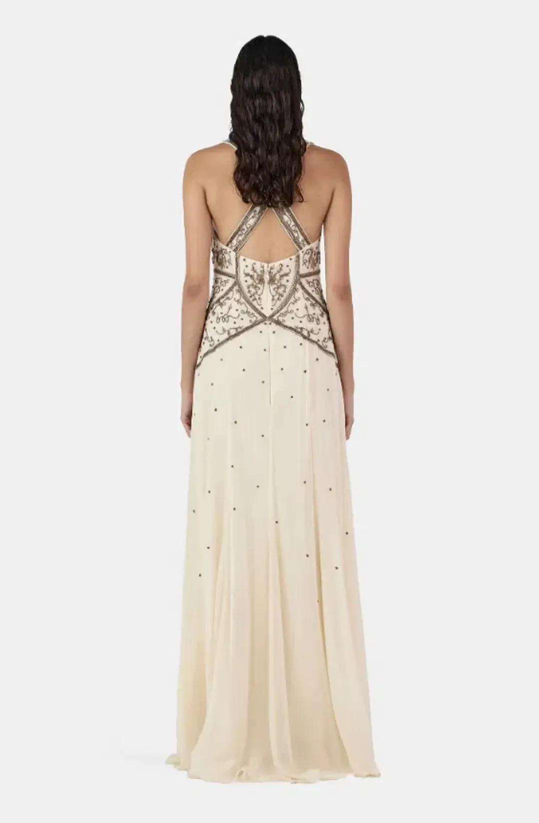 Hansen and Gretel Maja Beaded Maxi Dress for rent on The Volte - main image