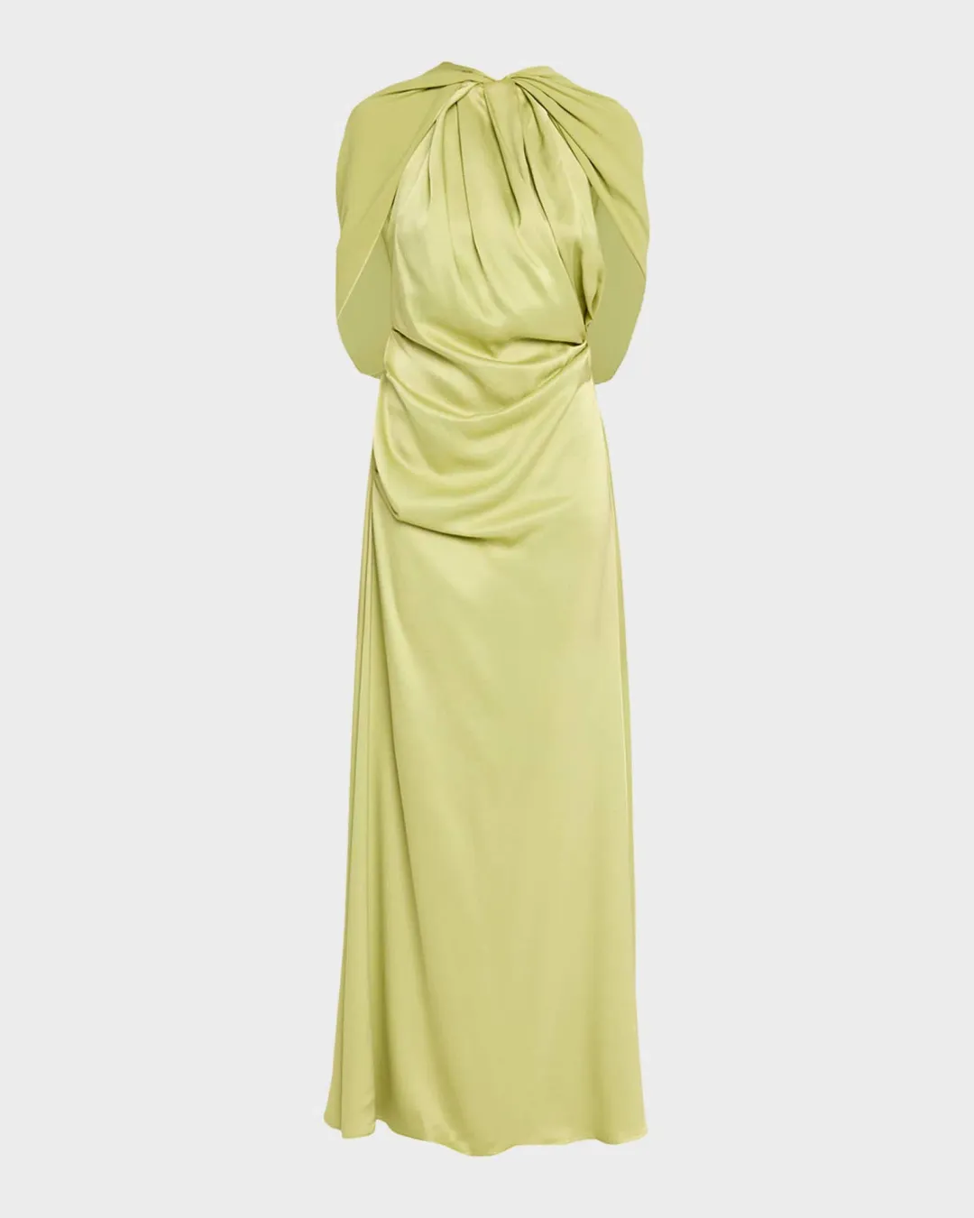 Rachel Gilbert Hallie Gown in Lime Green Size 0 / AU 6 for rent on The Volte - main image
