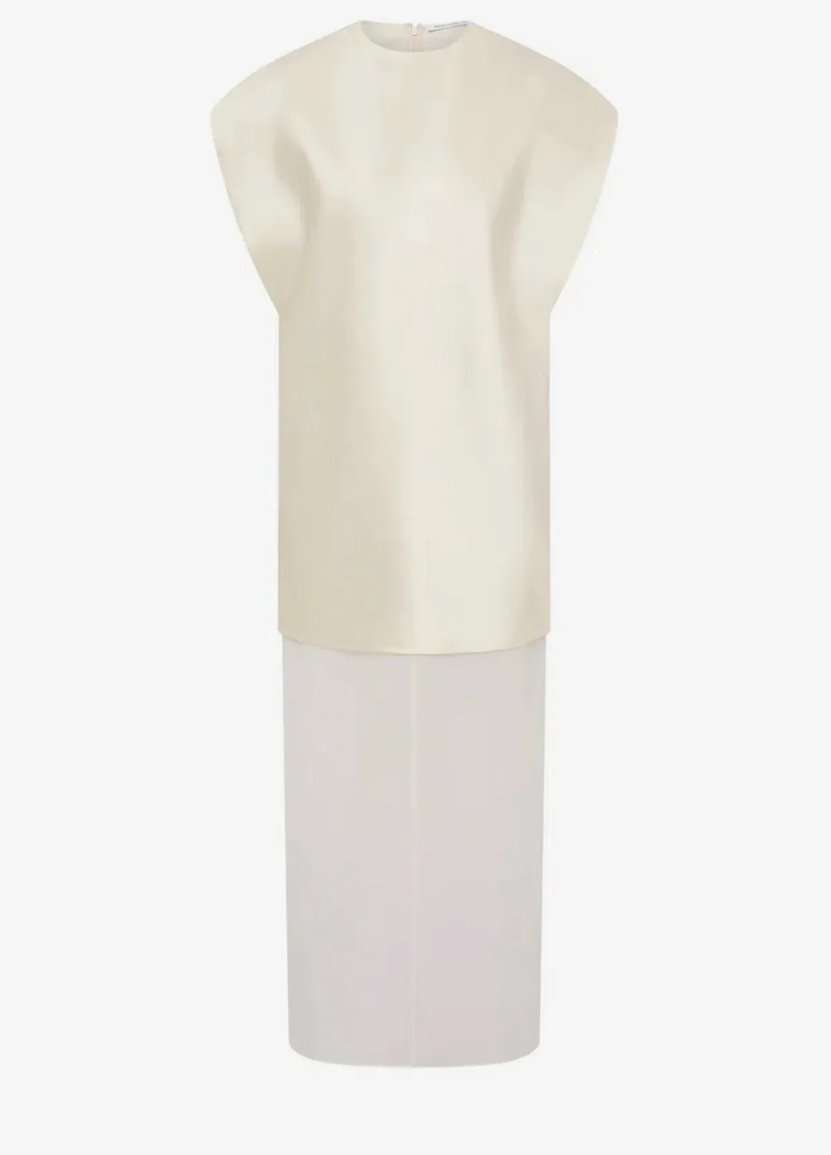 Rachel Gilbert Vida Shift Midi Dress in Ivory Size 5 / AU 16 - Image 1