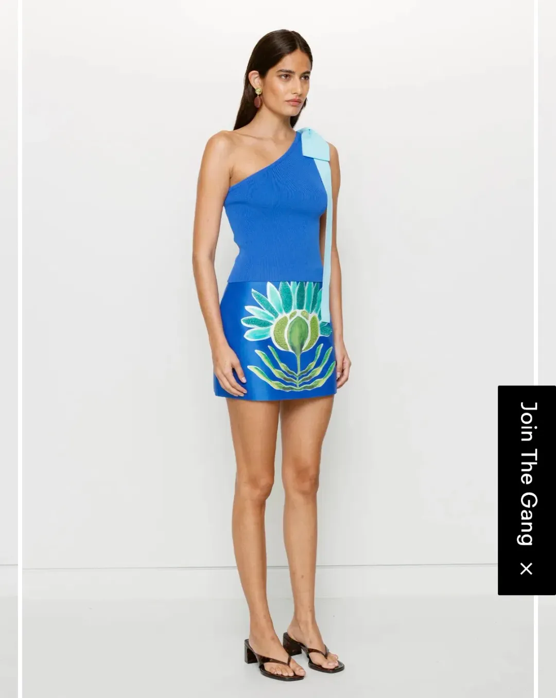 The Wolf Gang Solsana Mini Skirt and Tacha Top for rent on The Volte - main image