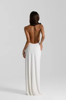 Natalie Rolt | Winona Gown | White | Size 0 for rent on The Volte - image 3