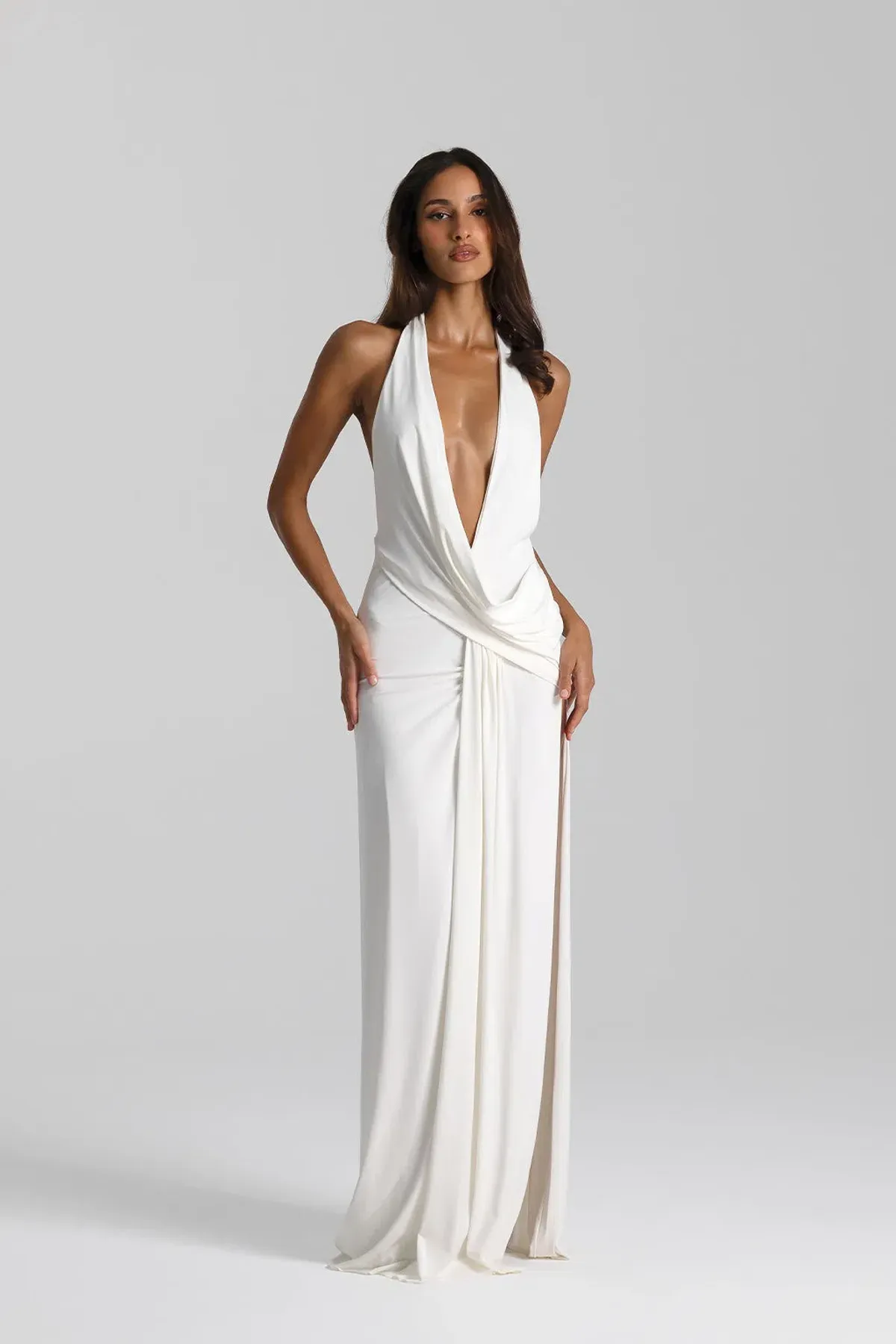 Natalie Rolt | Winona Gown | White | Size 0 - Image 2