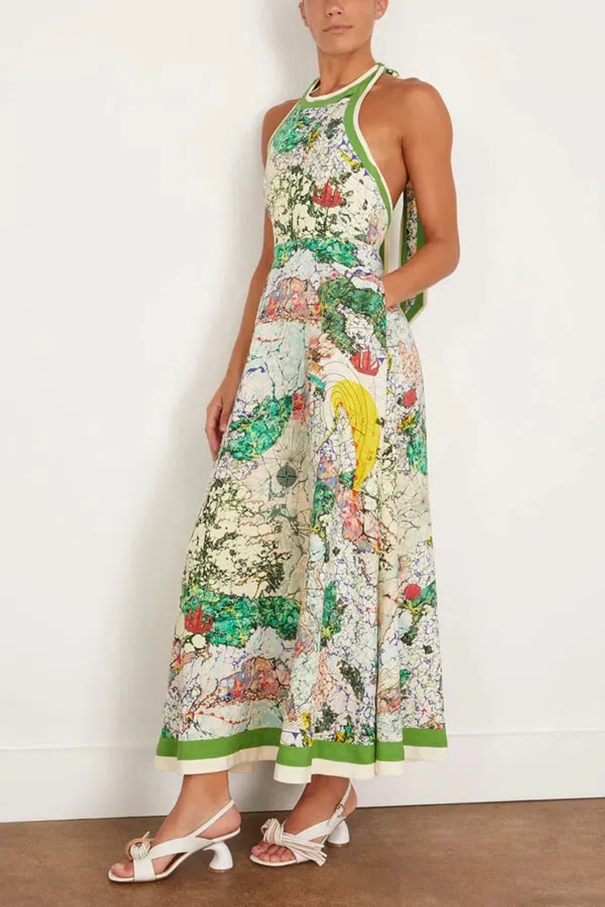 Alemais Odyssey Halter Dress size 12 - Image 3