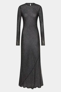 Sir the Label Lisander Long Sleeve Dress Polka Dot Nero Size 1 for rent on The Volte - image 6