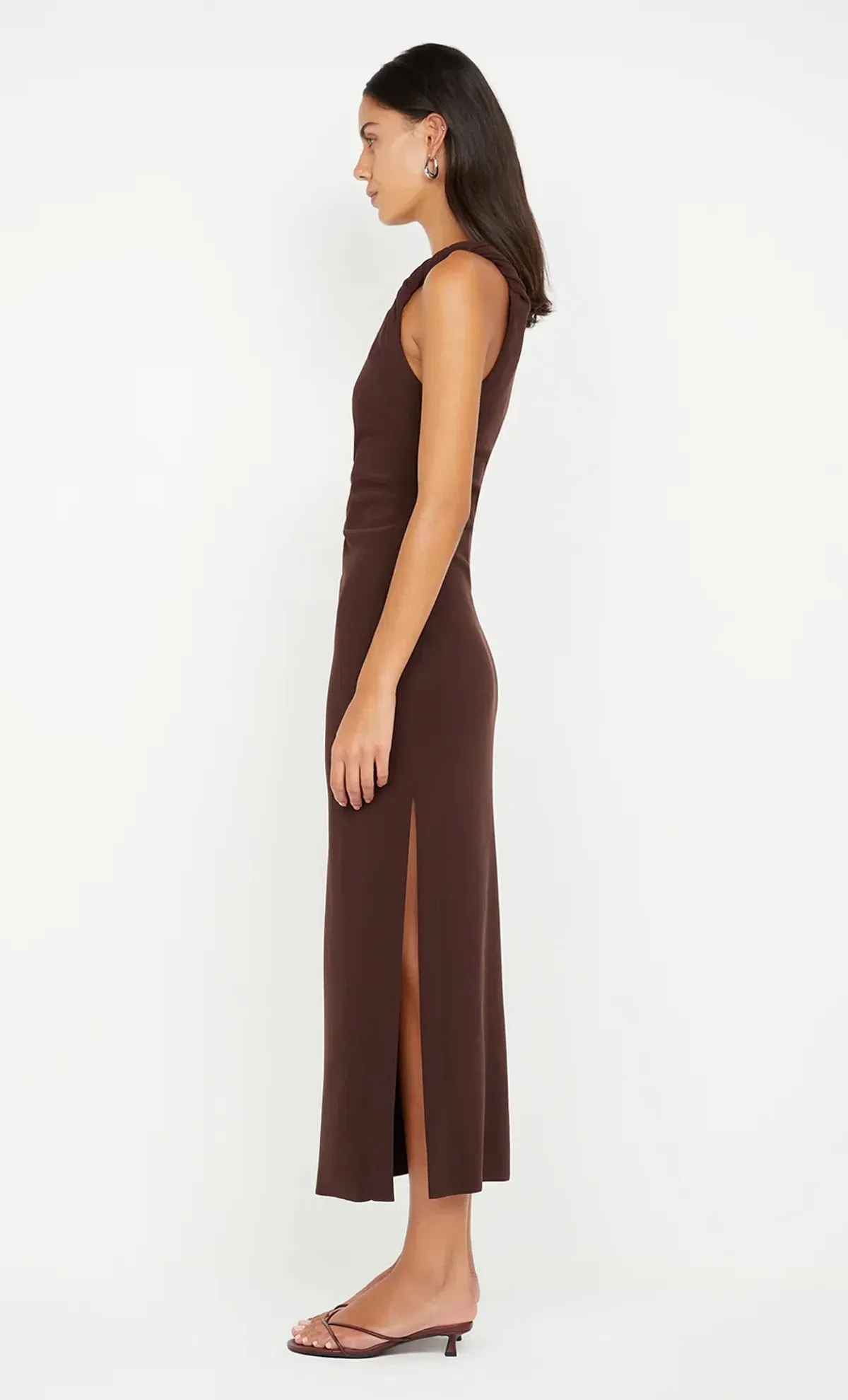 Bec & Bridge Ariven Midi Chocolate / Size 14 - Image 3