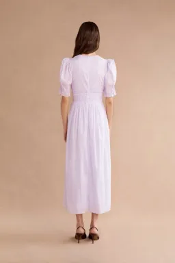 Lovaan Boehm Midi Dress Lilac Size 12 for rent on The Volte - image 2