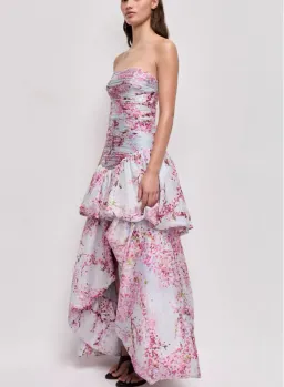 Aje Ambrose Gown in Cherry Blossom Size 10 for rent on The Volte - image 2