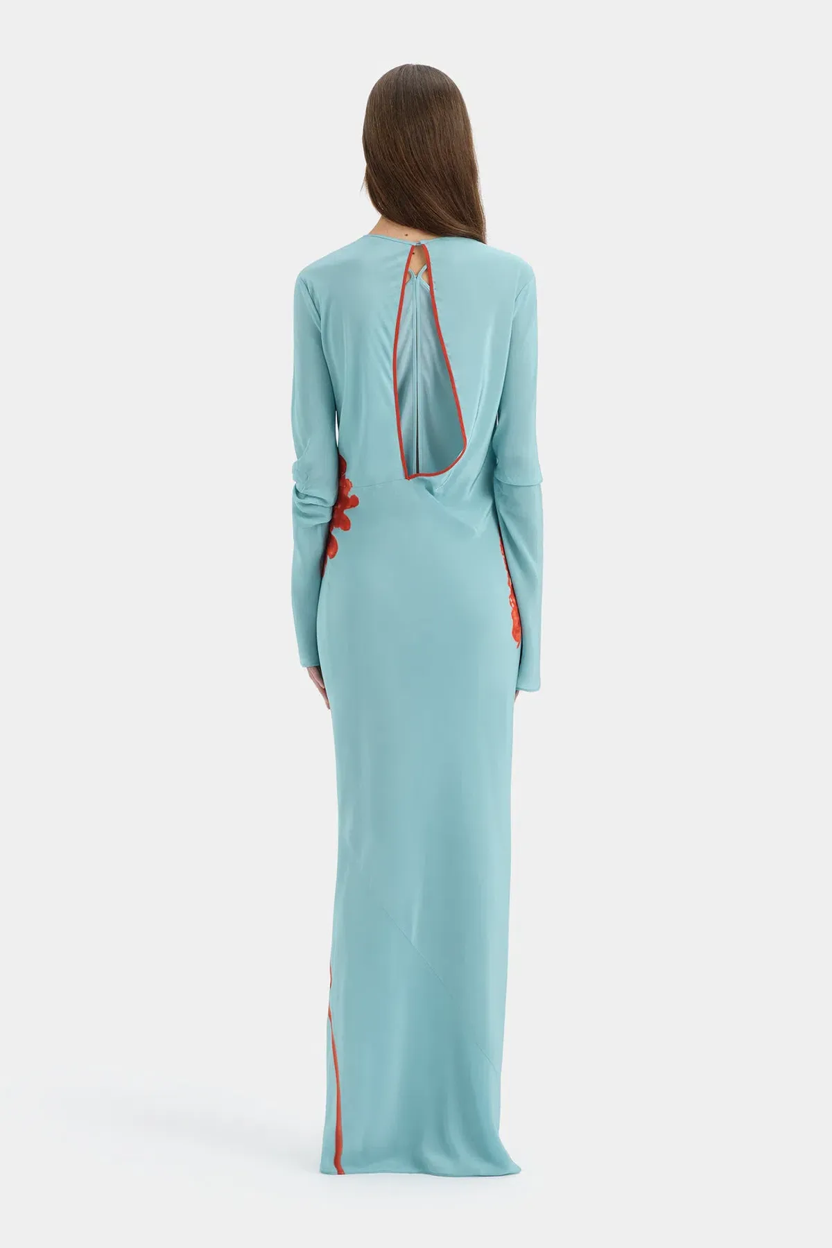 Sir Amelie Long Sleeve Maxi Dress- 6 PETITE - Image 4
