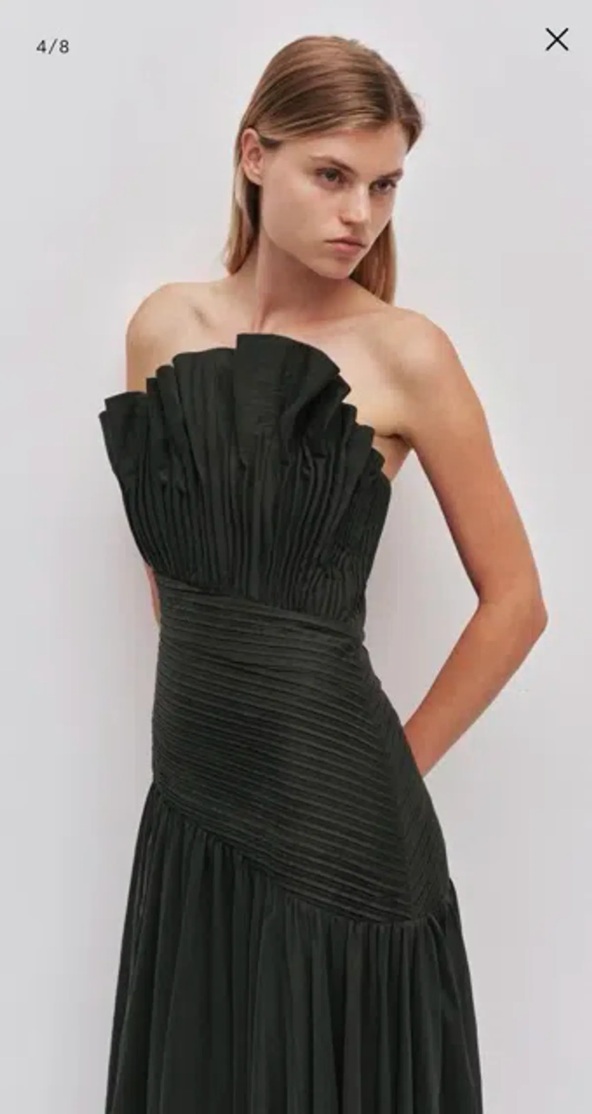 Aje - Aquiline Gown - Hunter Green - Size 8 - Image 4