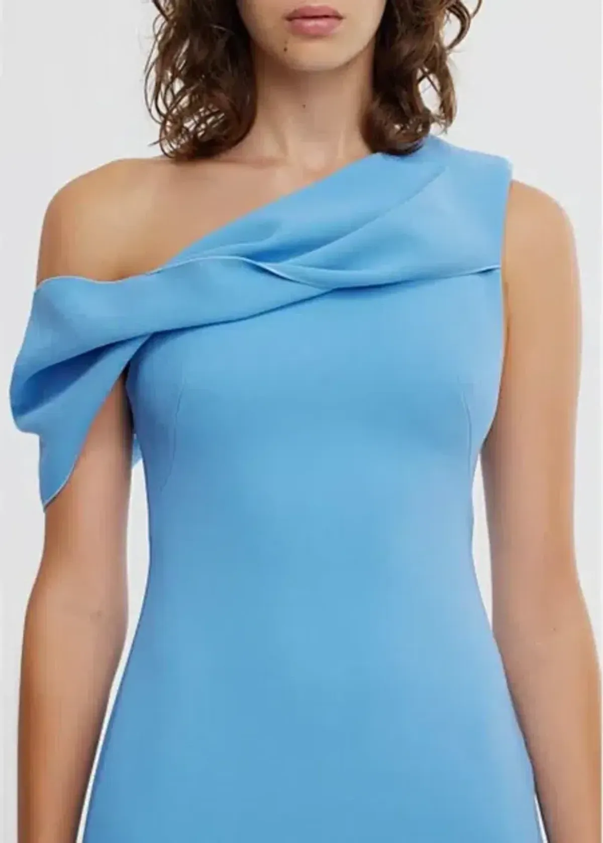 ACLER Ashford Maxi Dress in Capri Blue Size 10 - Image 2