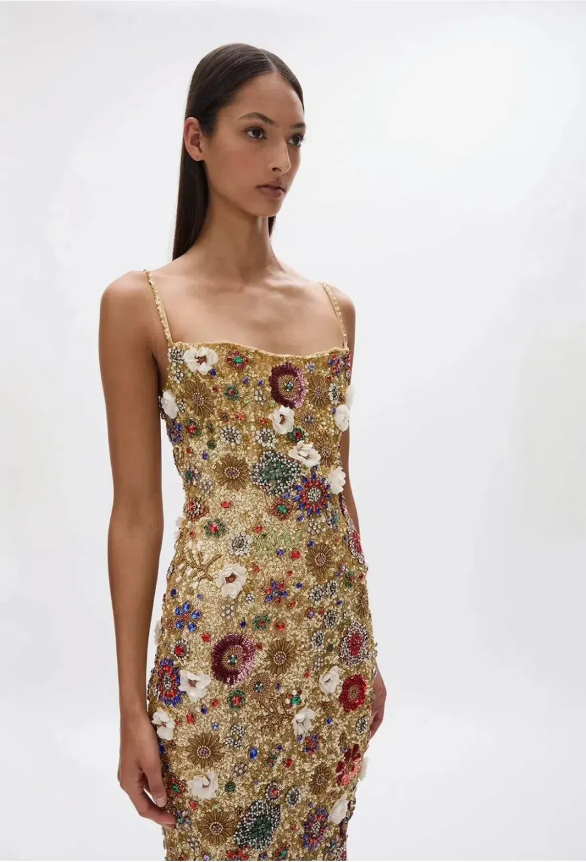 Rachel Gilbert Francesca Gown Gold 0/AU6 - Image 4