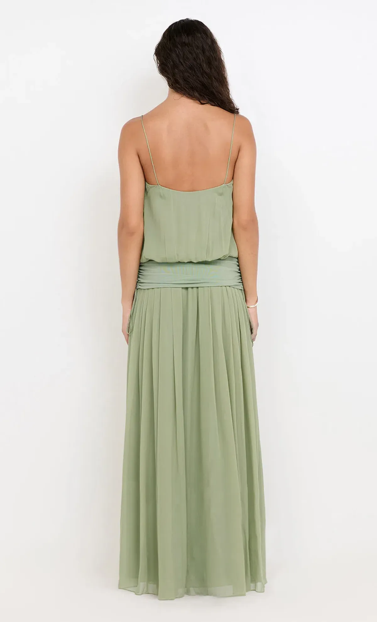 BEC + BRIDGE Camille Blouson Dress | Pistachio (Size 6) - Image 2